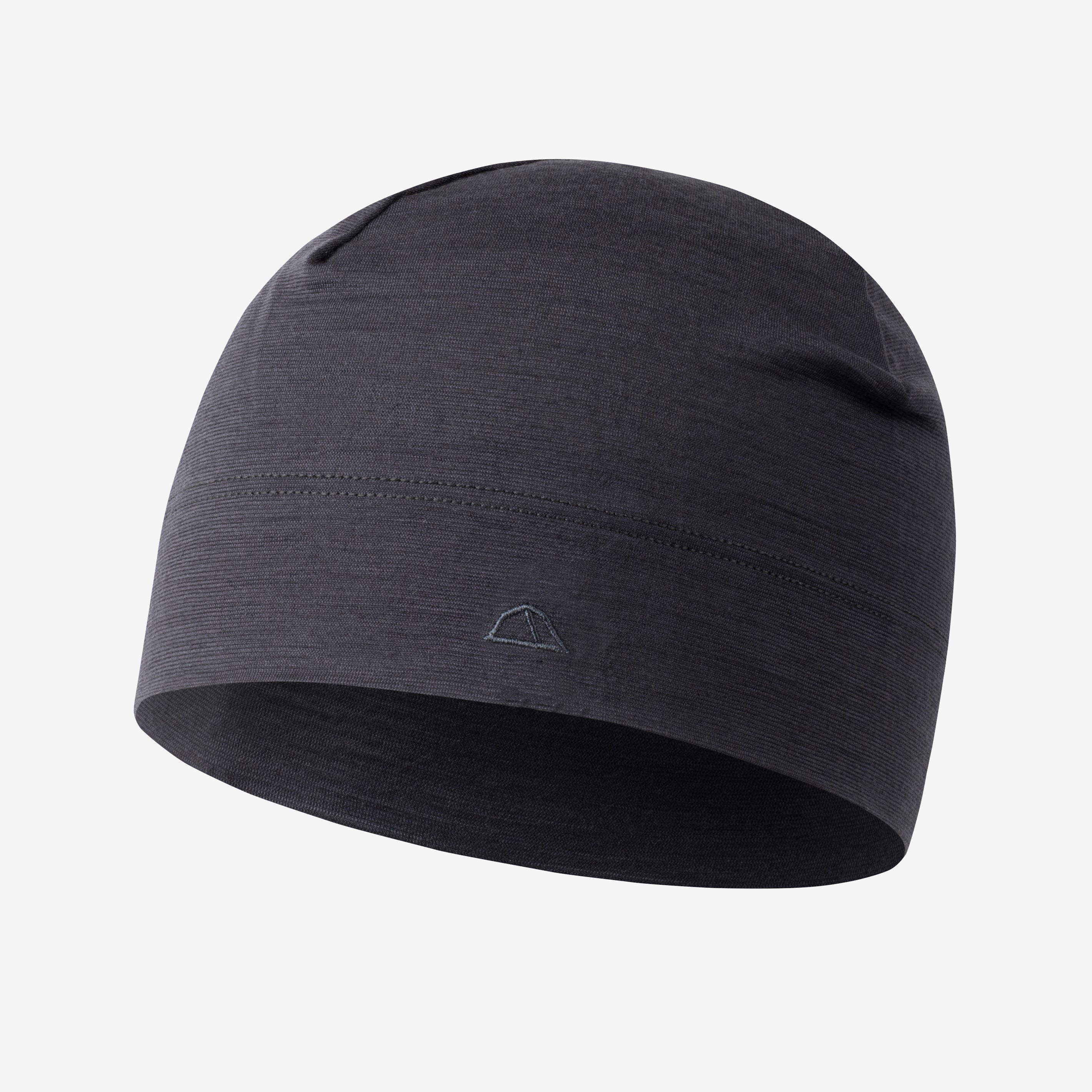 Merino Beanie Muetze von Tom Fyfe in Anthrazit