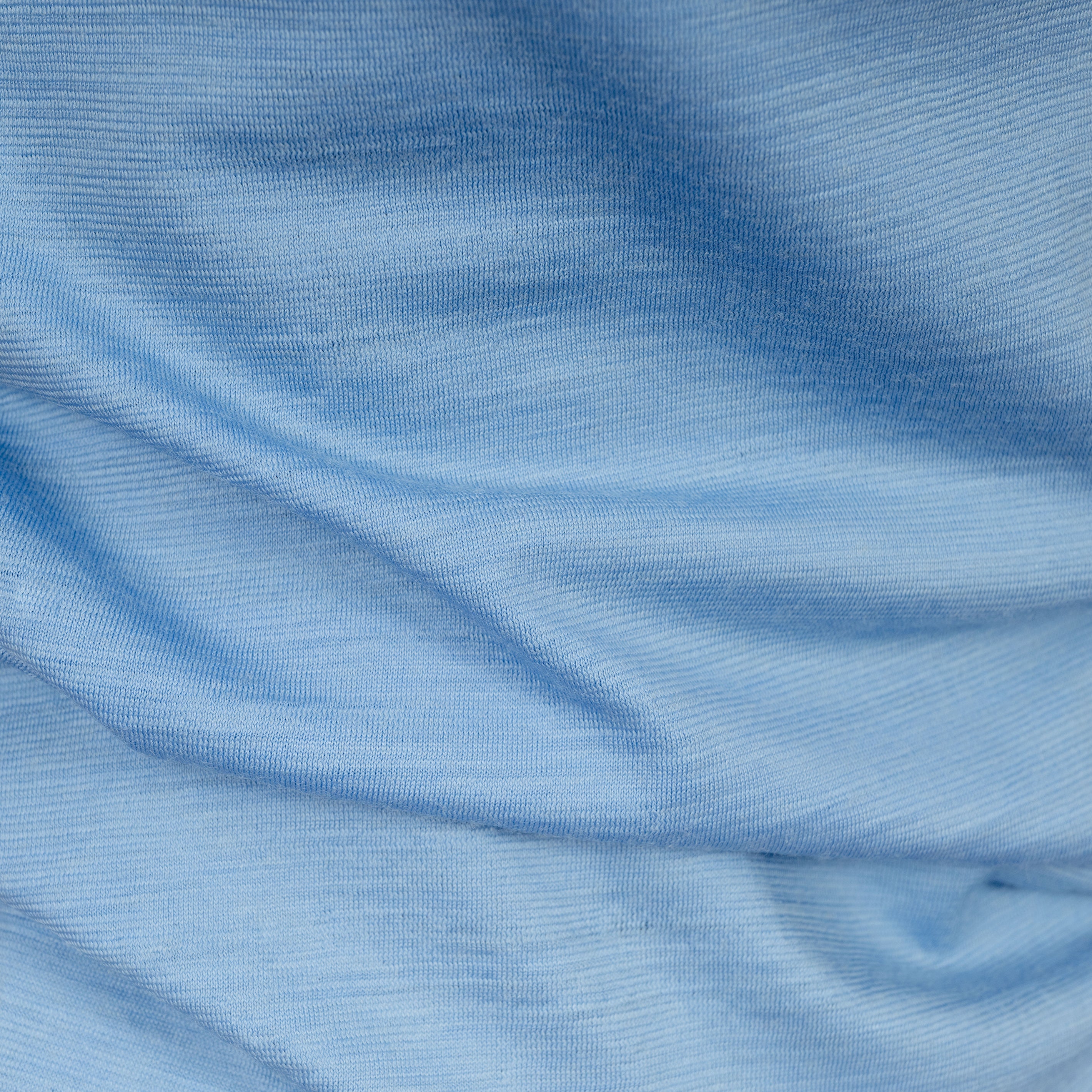 Merino Damen Shirt Nahaufnahme von Tom Fyfe in Steelblue