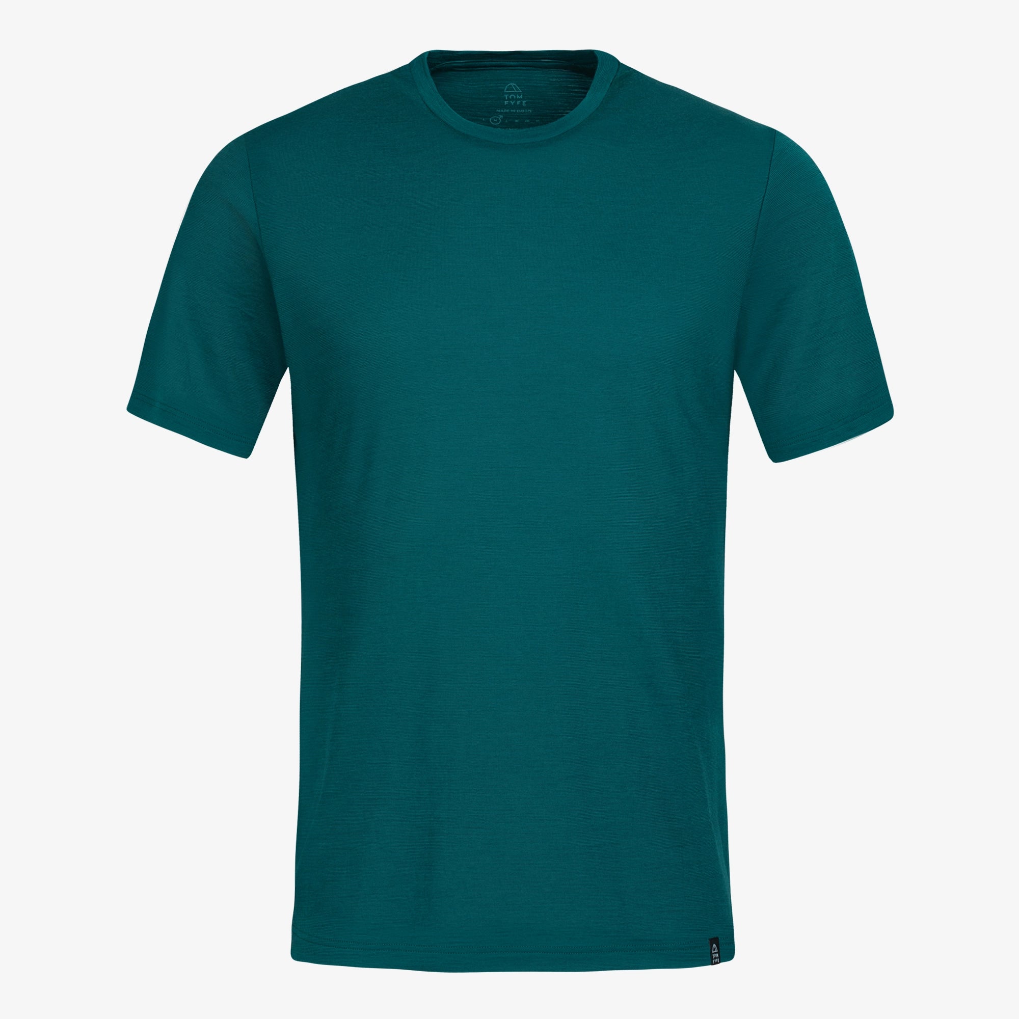 Merino Damen Shirt TF101002 Frontansicht von TOM FYFE in Deep Teal