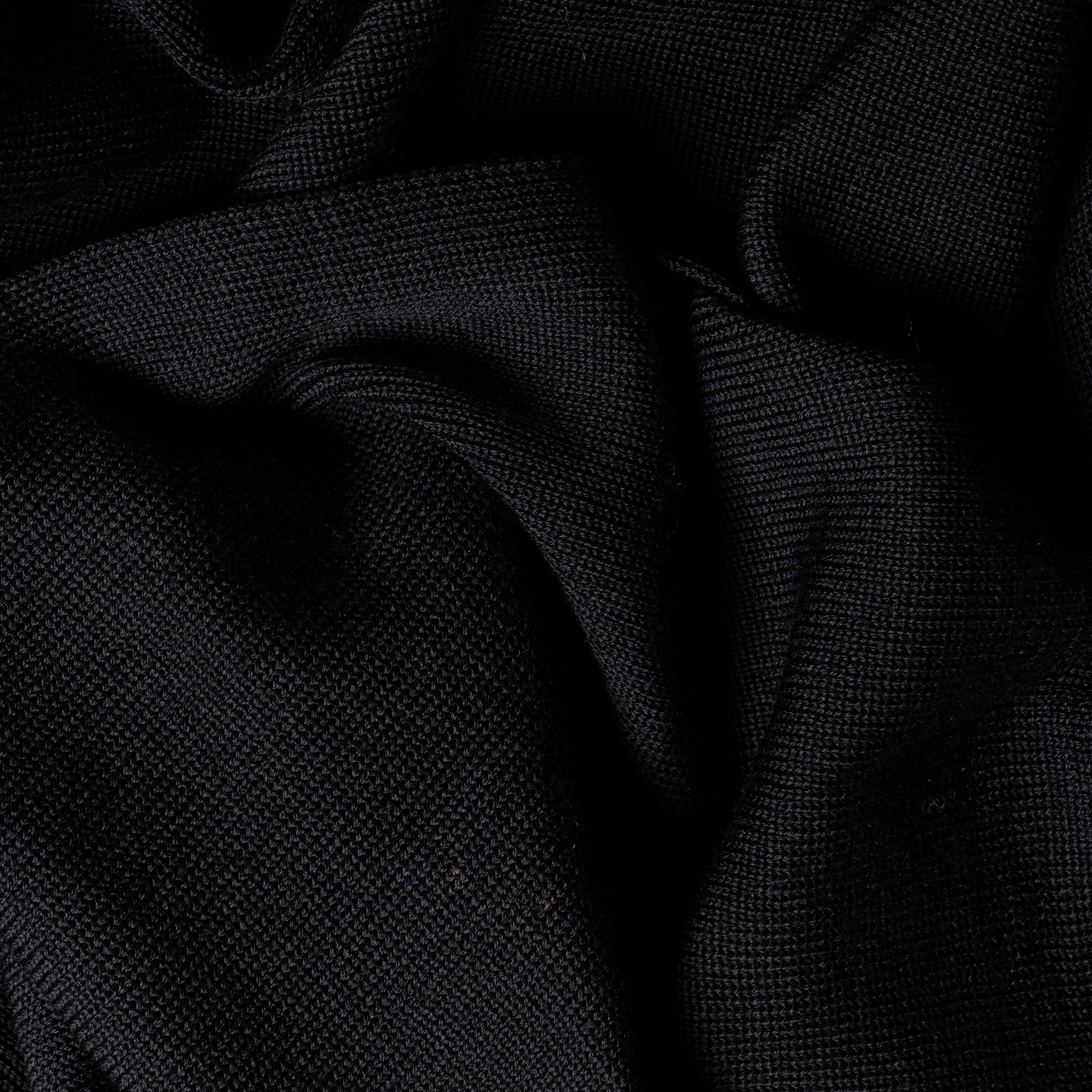 Merino Strickschal von Tom Fyfe in Schwarz