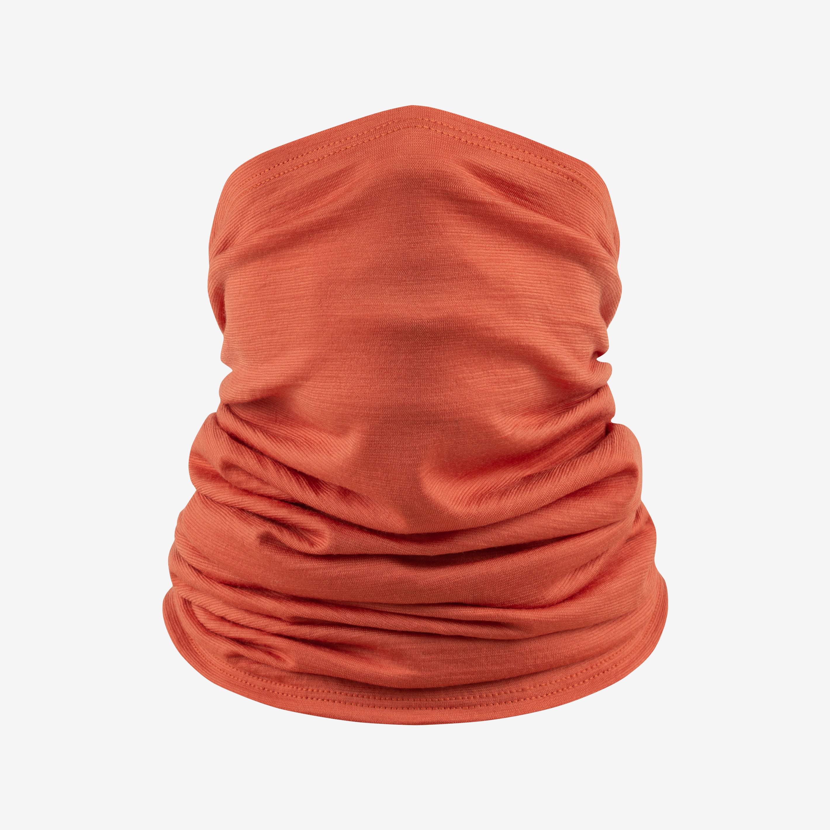 Merino Schlauchschal Multifunktionstuch von Tom Fyfe in Terracotta