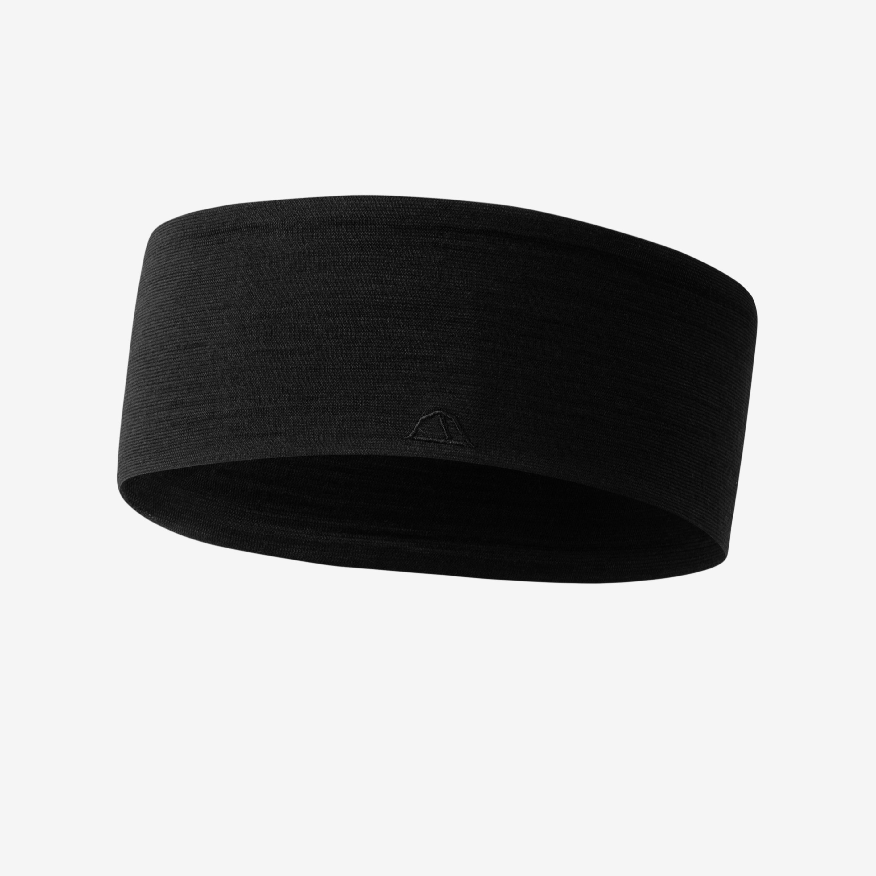Merino Stirnband von Tom Fyfe in Schwarz