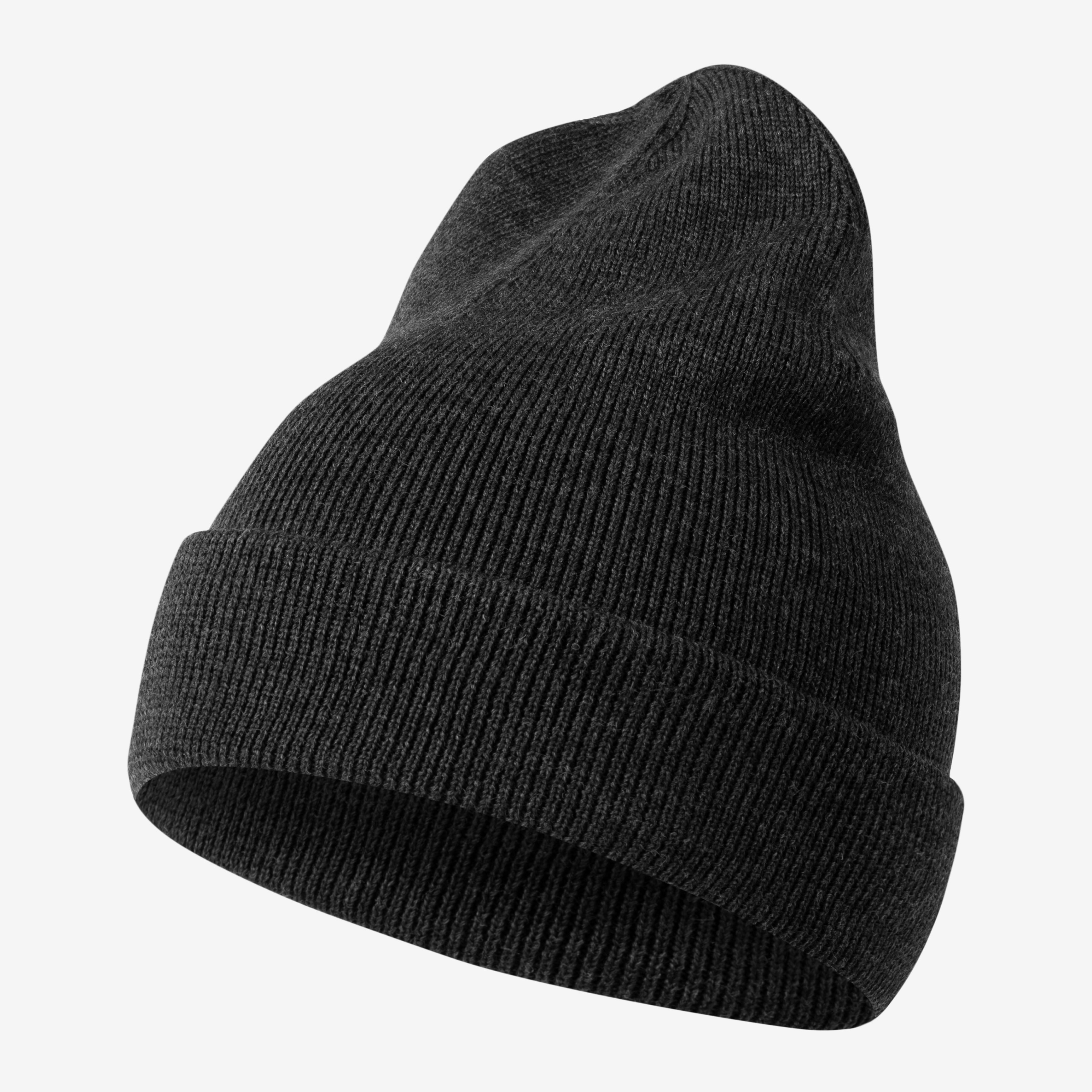 Merino Stickmuetze von Tom Fyfe in Anthrazit