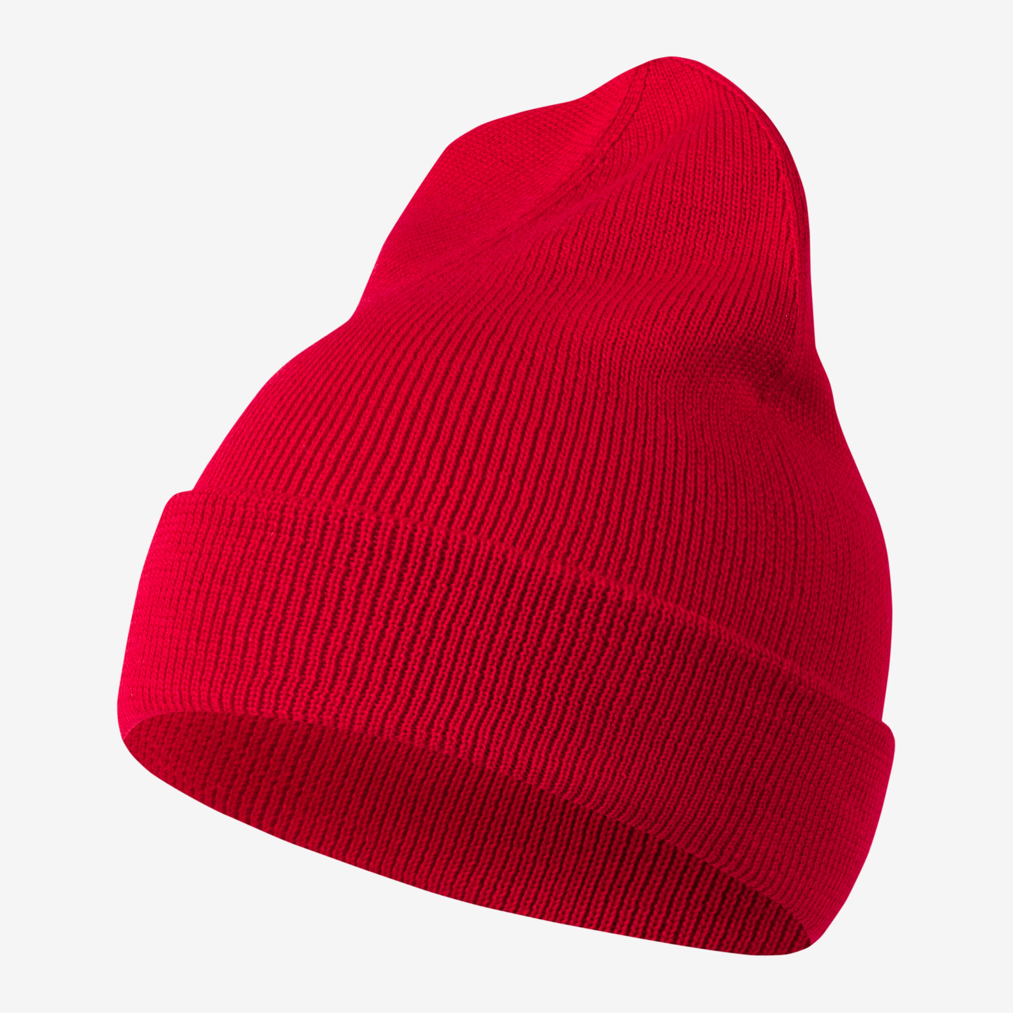 Merino Stickmuetze von Tom Fyfe in Rot