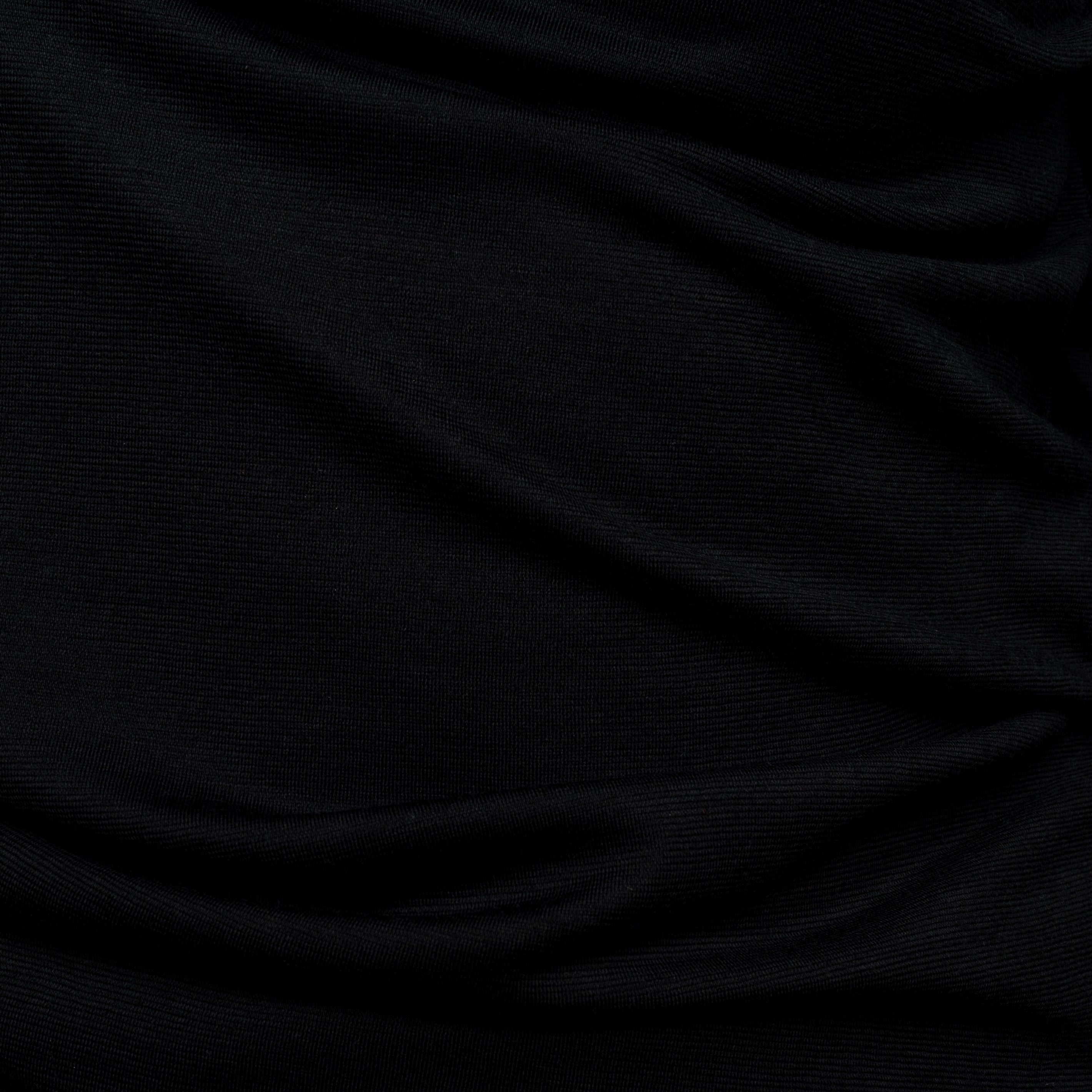 Nahaufnahme vom Stoff von Tom Fyfe Shirt Damen in Schwarz