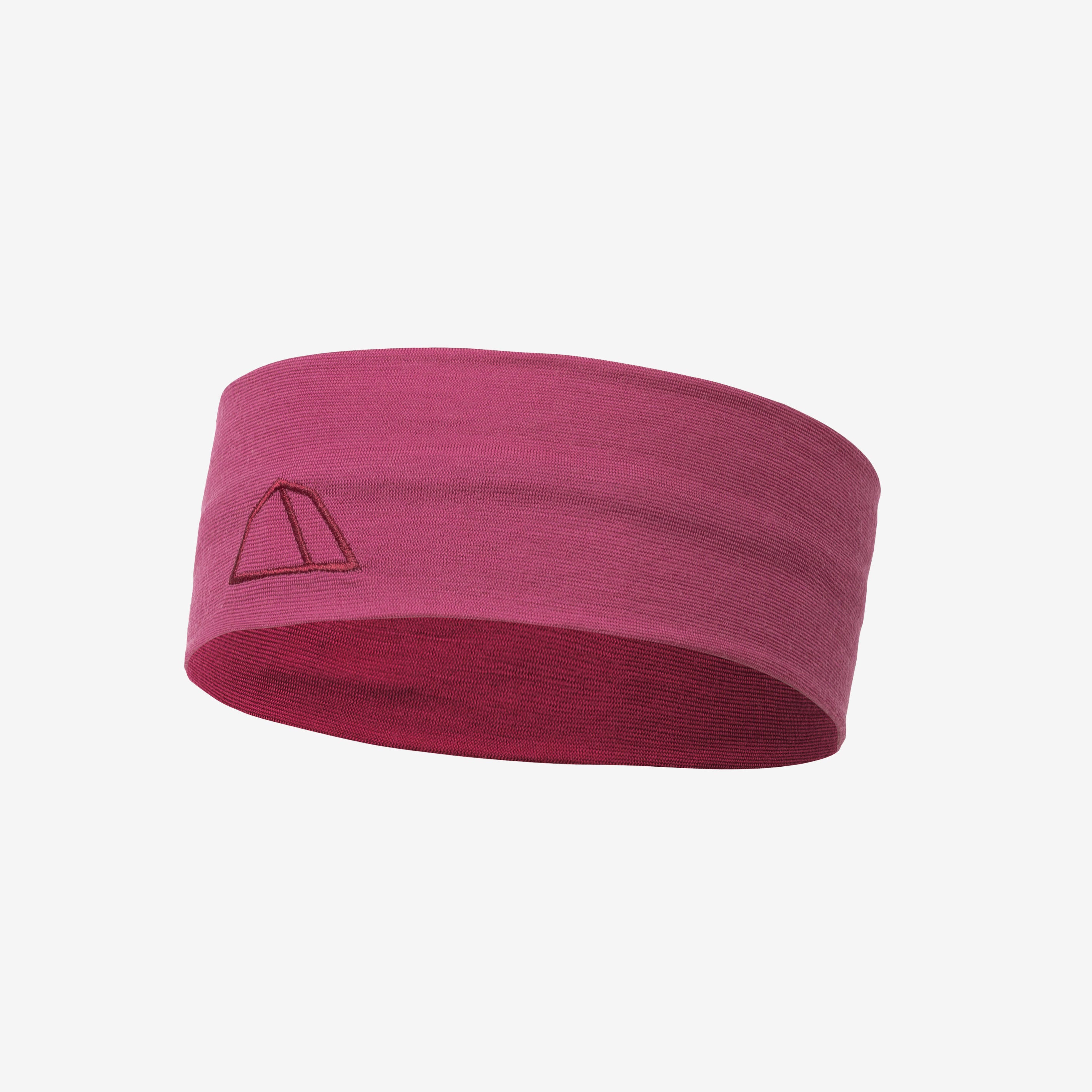 Merino Stirnband von Tom Fyfe in Brombeere