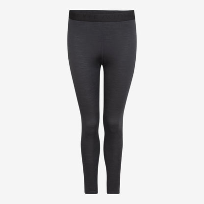 Merino Damen Leggings Frontansicht von TOM FYFE in Anthrazit 