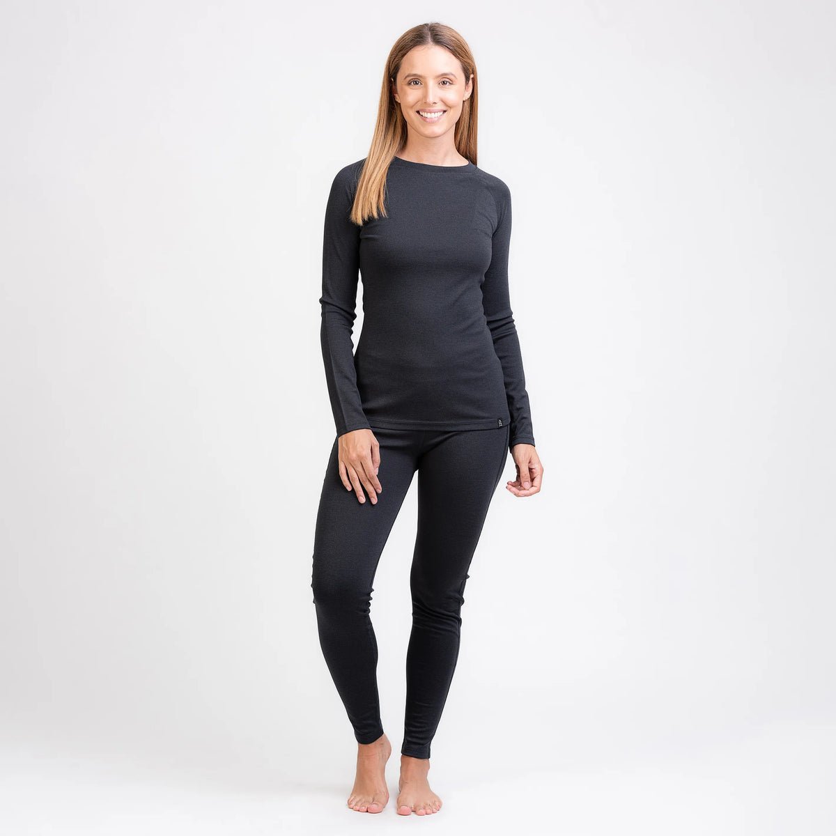 Merino Damen Performance 220 Leggings Ganzkörper von TOM FYFE in Graphite TF424202 