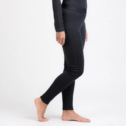 Merino Damen Performance 220 Leggings Seitenansicht von TOM FYFE in Graphite TF424202 