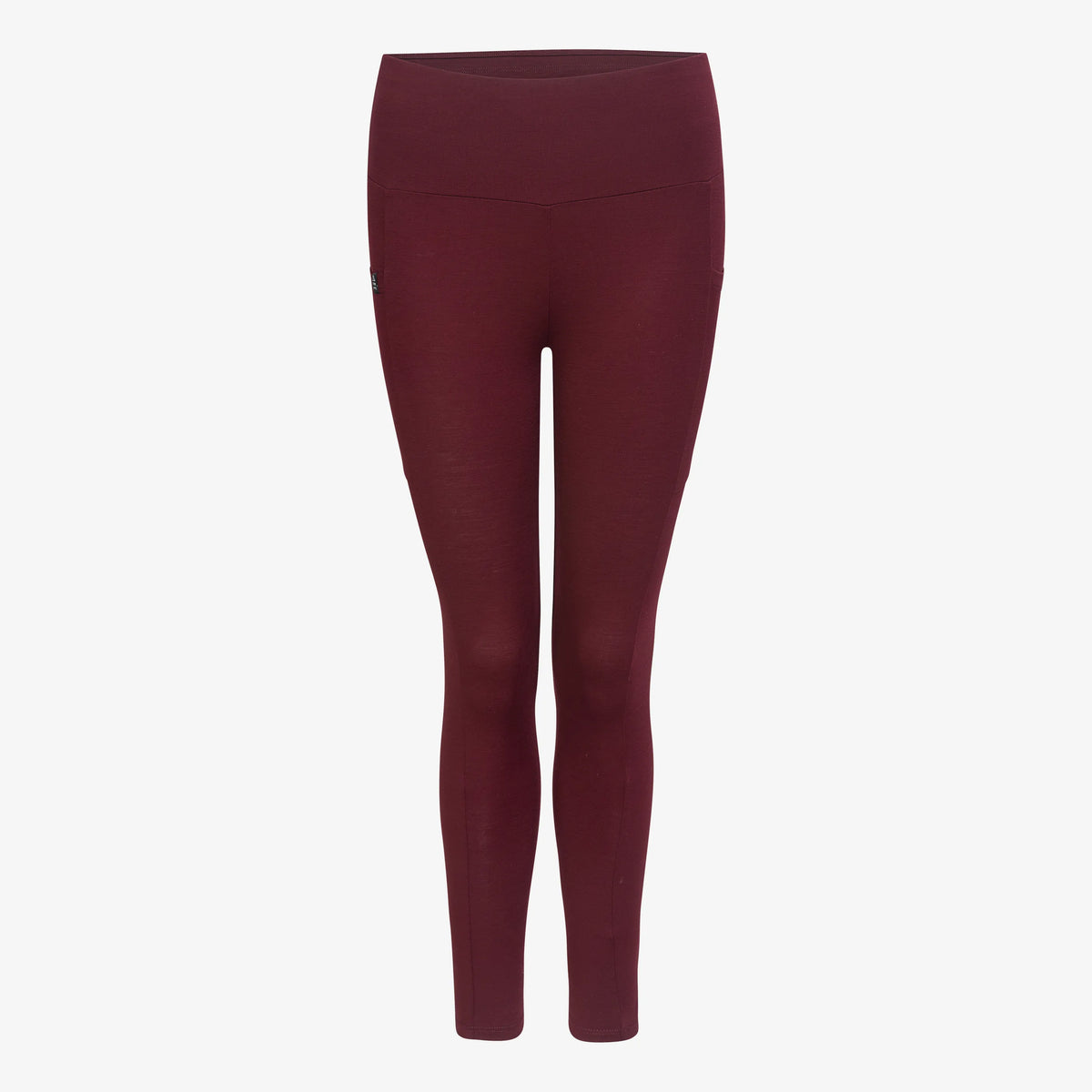 Merino Damen Stretch 240 Leggings Hollowman von TOM FYFE in Burgundy TF424203 #farbe_burgundy
