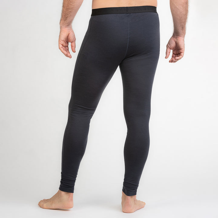 Merino Herren Leggings Hinteransicht von TOM FYFE in Anthrazit #farbe_anthrazit