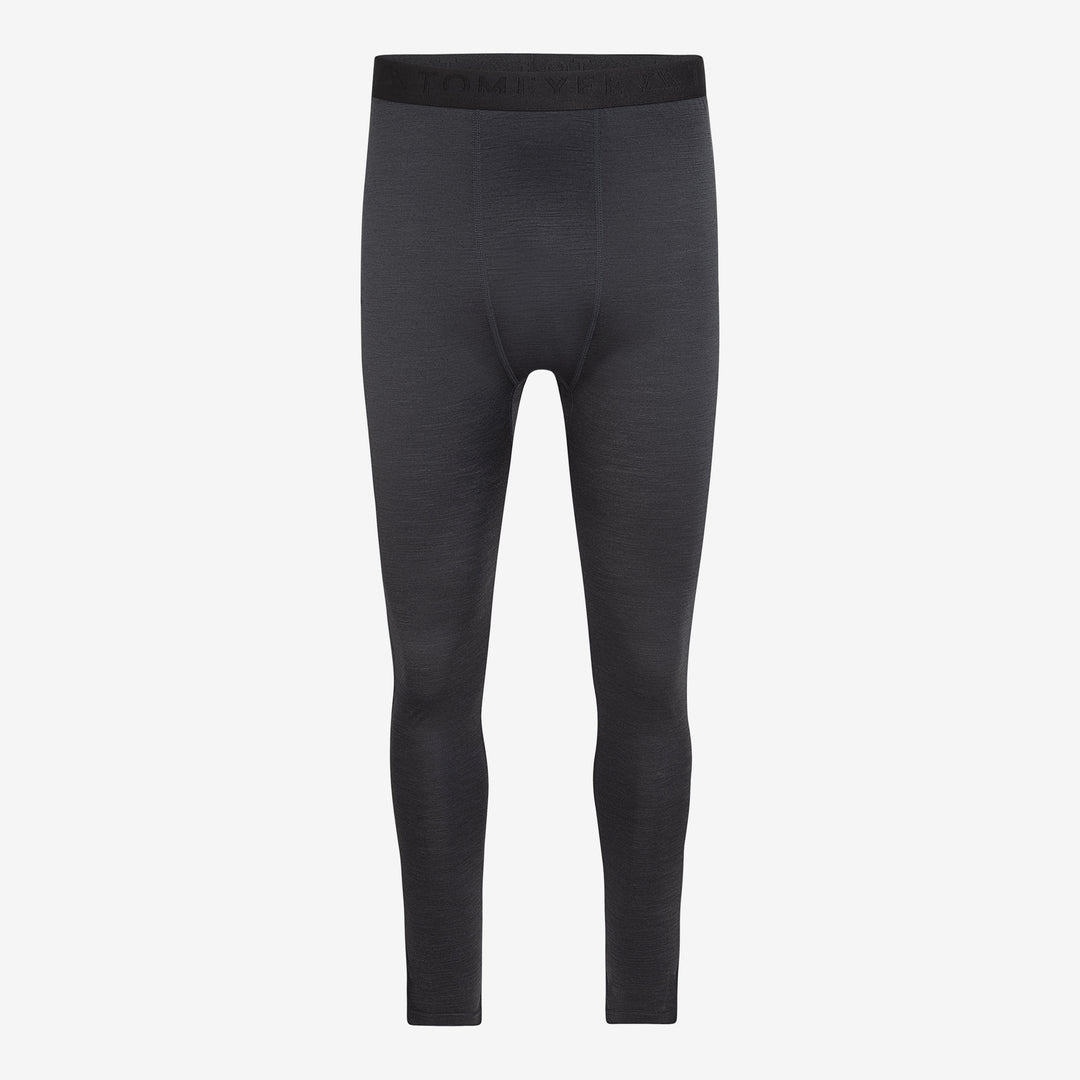 Merino Herren Leggings Frontansicht von TOM FYFE in Anthrazit #farbe_anthrazit