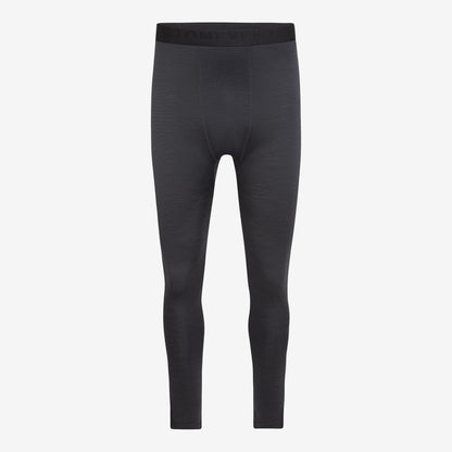 Merino Herren Leggings Frontansicht von TOM FYFE in Anthrazit 