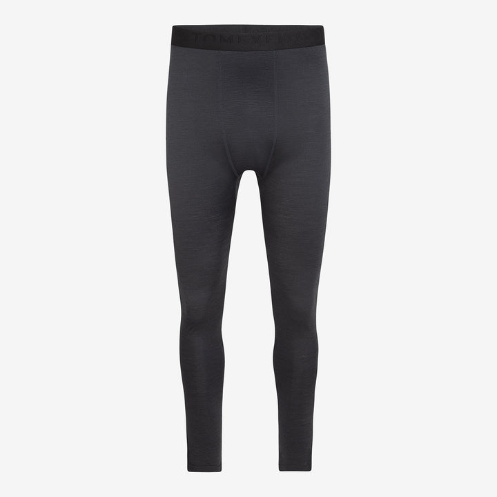 Merino Herren Leggings Frontansicht von TOM FYFE in Anthrazit #farbe_anthrazit