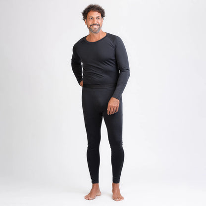 Merino Herren Performance 220 Leggings Ganzkörper von TOM FYFE in Graphite TF323202 