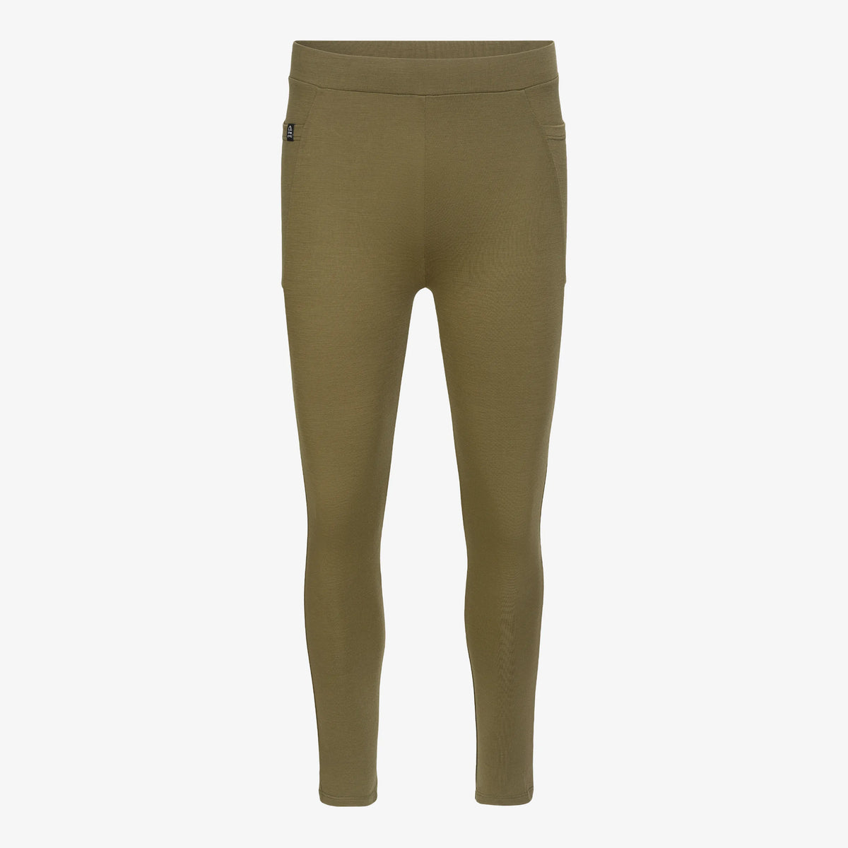 Merino Herren Stretch 240 Leggings Hollowman von TOM FYFE in Deep Olive TF323203 