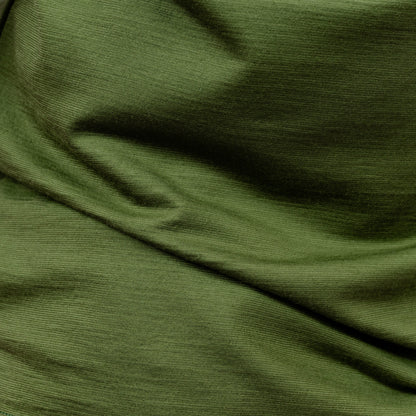 Merino Herren Poloshirt Stoffaufnahme von Tom Fyfe in Waldgruen 