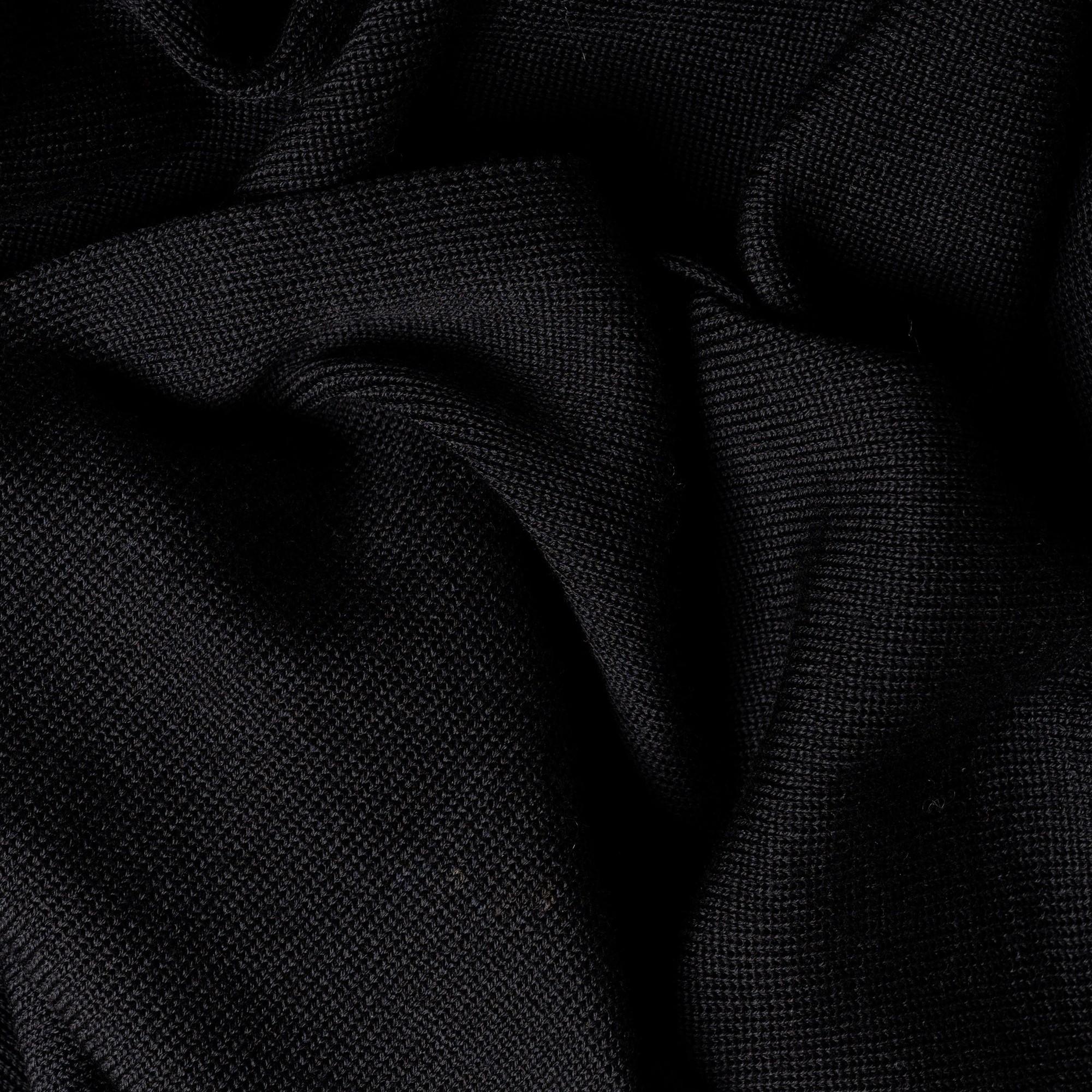 Merino Strickschal von Tom Fyfe in Schwarz 