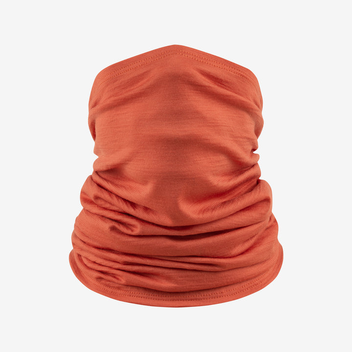 Merino Schlauchschal Multifunktionstuch von Tom Fyfe in Terracotta #farbe_terracotta