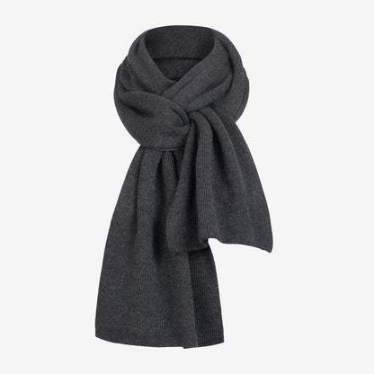 Merino Strickschal von Tom Fyfe in Anthrazit 