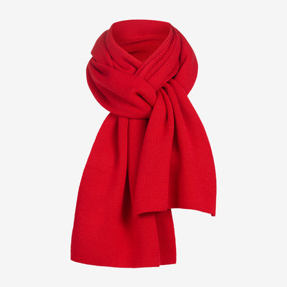 Merino Strickschal von Tom Fyfe in Rot 