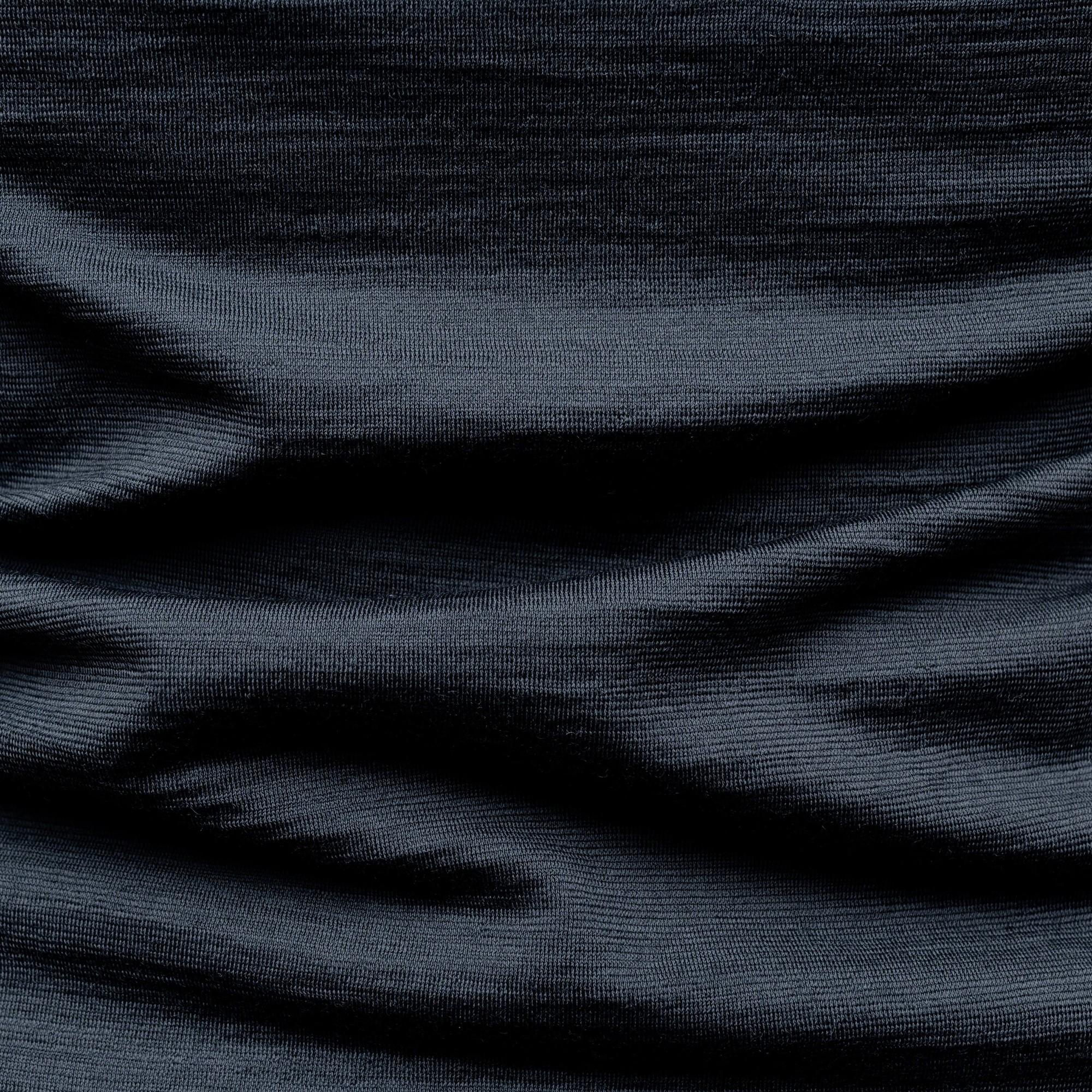 Merino Damen Tank-Top von Tom Fyfe Detailaufnahme der Stofffarbe Anthrazit 