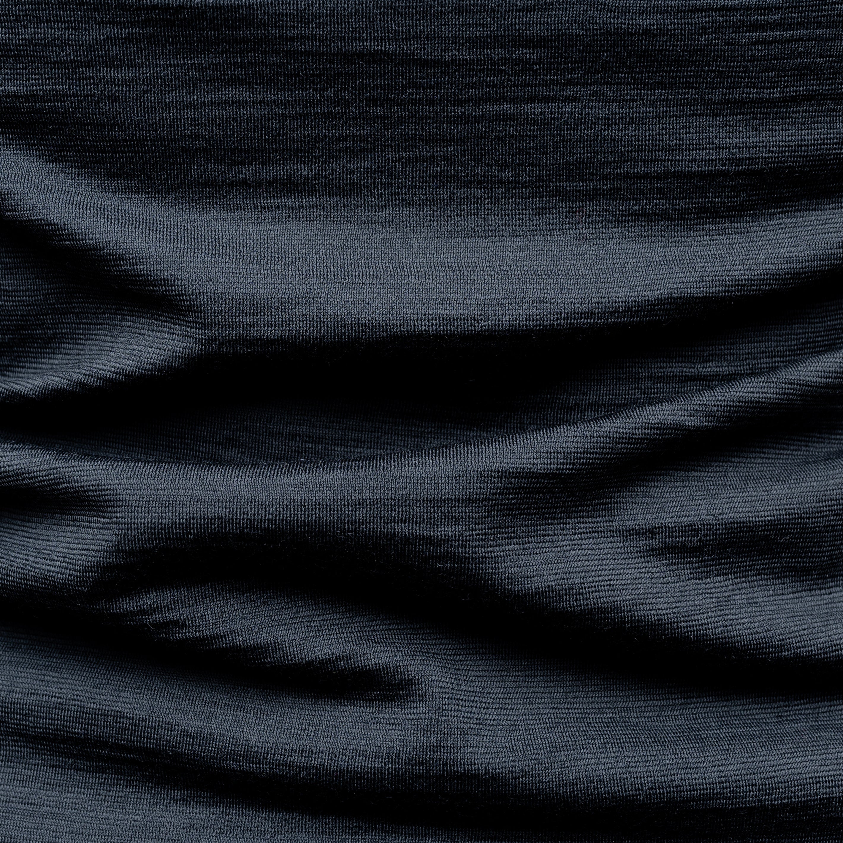 Merino Damen Tank-Top von Tom Fyfe Detailaufnahme der Stofffarbe Anthrazit 