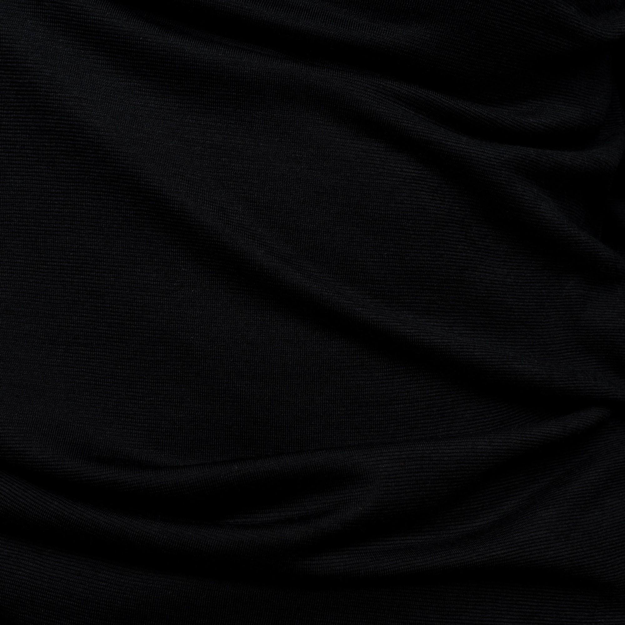 Nahaufnahme vom Stoff von Tom Fyfe Shirt Damen in Schwarz 
