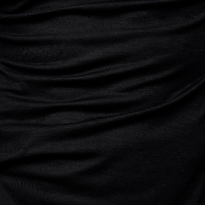 Merino Herren Tank-Top Nahaufnahme in Schwarz 