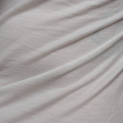 Merino Herren Shirt Nahaufnahme von Tom Fyfe in Weiss 